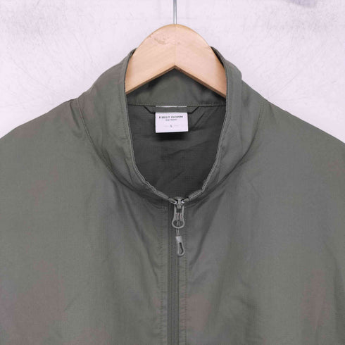 ファーストダウン FIRST DOWN 軽量撥水 リップストップジップアップジャケット メンズ import:L