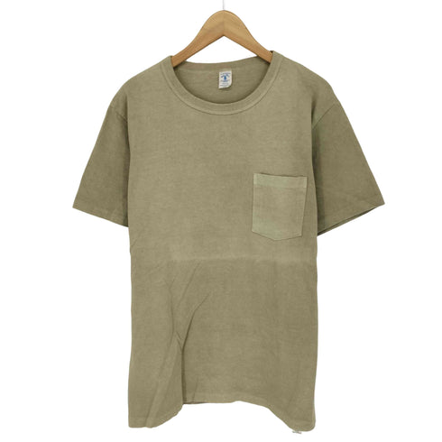 ベルバシーン Velva Sheen USA製 シングルステッチ クルーネックTシャツ メンズ import:L