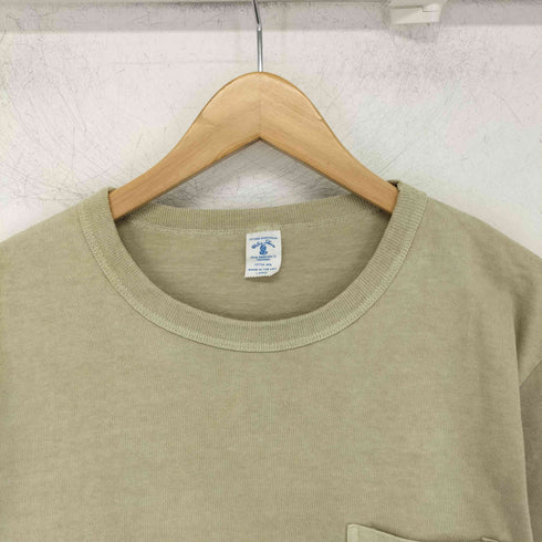 ベルバシーン Velva Sheen USA製 シングルステッチ クルーネックTシャツ メンズ import:L
