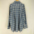 CREARE -LINO- 比翼 オンブレチェックロングシャツ street メンズ L