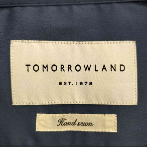 トゥモローランド TOMORROWLAND 21ss コットンポプリン オープンカラー半袖シャツ メンズ import:S