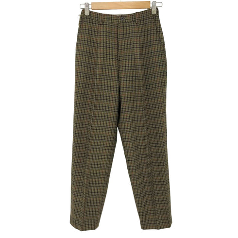 エディーバウアー Eddie Bauer 1タック ウールスラックスパンツ メンズ P-6