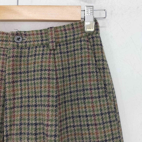 エディーバウアー Eddie Bauer 1タック ウールスラックスパンツ メンズ P-6