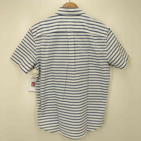 ギャップ Gap ボーダー S/S シャツ メンズ import:M