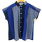 コットンハウスアヤ Cotton House Aya yesterday cross コットンリネン フレンチスリーブ シャツ レディース JPN:M