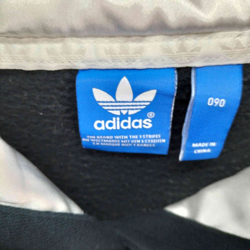 アディダス adidas トレフォイルロゴ スウェット ロングフーディー レディース 90