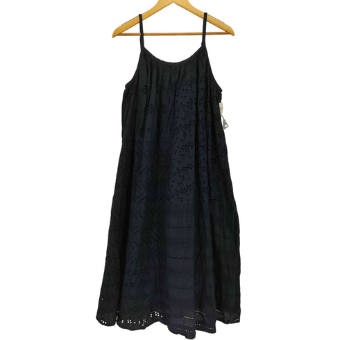 アーバンリサーチドアーズ URBAN RESEARCH DOORS 24ss パッチワークアイレットレースキャミワンピース レディース JPN:M