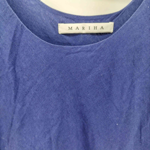 マリハ MARIHA 草原の虹のドレス ティアード ノースリーブ ワンピース レディース 38