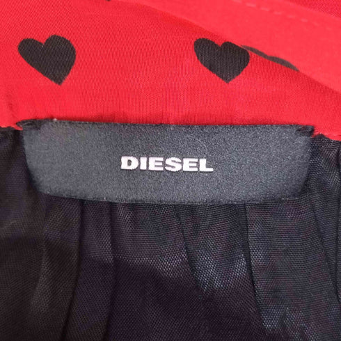 ディーゼル DIESEL ドット柄 フレアスカート レディース
