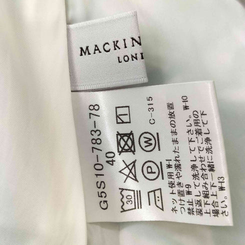 マッキントッシュロンドン Mackintosh LONDON 花柄プリント スカート レディース DE:40