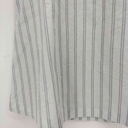 コットンハウスアヤ Cotton House Aya ストライプ コットン ノースリーブ ブラウス レディース JPN:M