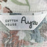 コットンハウスアヤ Cotton House Aya リネン フラワープリント ノースリーブ ワンピース レディース JPN:M