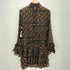 ザラ ZARA 25AW FLORAL PRINT COTTON GAUZE DRESS レディース import:XS