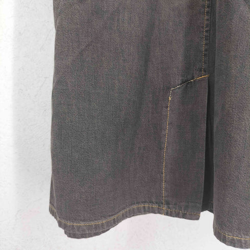 Fake London Genius MADE IN ITALY ノースリーブデニムライダースワンピース Y2K レディース JPN:M