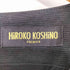 ヒロココシノ HIROKO KOSHINO 花柄 刺繍 ノースリーブ ひざ丈 ワンピース レディース JPN:38
