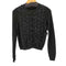レッドヴァレンティノ RED VALENTINO ビジュー スパンコール装飾 クルーネックカーディガン レディース S