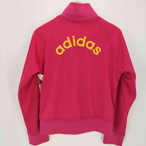 アディダス adidas 00s Y2K メッシュ リバーシブル トラックジャケット レディース