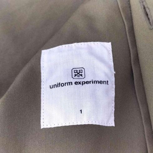 ユニフォームエクスペリメント uniform experiment SLEEVE PANELED DOUBLE POCKET BIG SHIRT メンズ 1