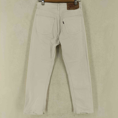リーバイス Levis 501 ボタンフライストレートデニムパンツ ボタン裏295刻印 レディース 29×34