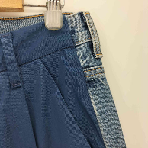 リーバイスメイドアンドクラフテッド Levis Made & Crafted DOUBLE-FACE NELLY 2タック 切替 デニムパンツ メンズ 33/32