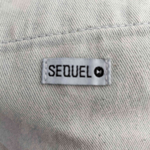 シークエル SEQUEL ペイントダメージ加工デニムパンツ メンズ S