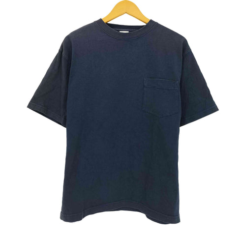 キャンバー CAMBER USA製 コットン クルーネック S/S ポケット Tシャツ メンズ import:L