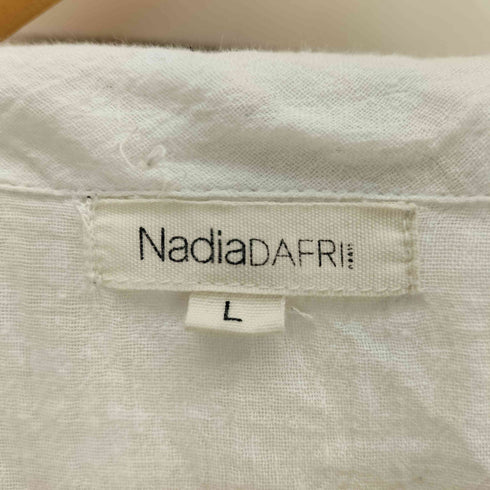 NADIA DAFRI コットンシアーワンピース レディース
