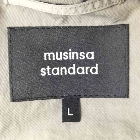 MUSINSA STANDARD クリーズ レイヤー ジャケット メンズ import:L