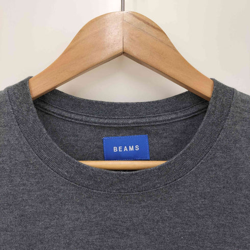 ビームス BEAMS リブ ポケット クルーネックTシャツ メンズ S