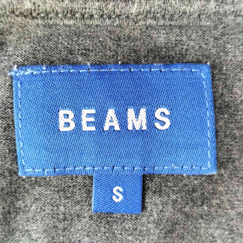 ビームス BEAMS リブ ポケット クルーネックTシャツ メンズ S