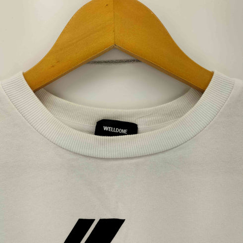 ウェルダン WE11DONE ロゴプリント クルーネックTシャツ メンズ JPN:M