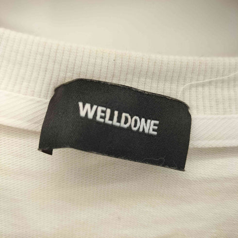 ウェルダン WE11DONE ロゴプリント クルーネックTシャツ メンズ JPN:M