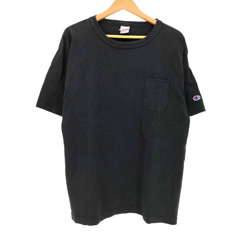 チャンピオン Champion USA製 ヘビーウェイト ポケット Tシャツ メンズ import:L