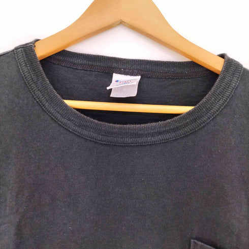 チャンピオン Champion USA製 ヘビーウェイト ポケット Tシャツ メンズ import:L
