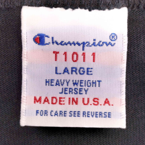 チャンピオン Champion USA製 ヘビーウェイト ポケット Tシャツ メンズ import:L