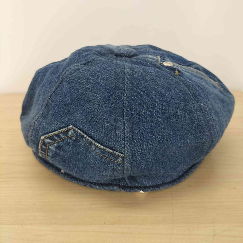 ニューヨークハット NEWYORK HAT&CAP CO. USA製 デニム 刺繍デザイン キャスケット レディース
