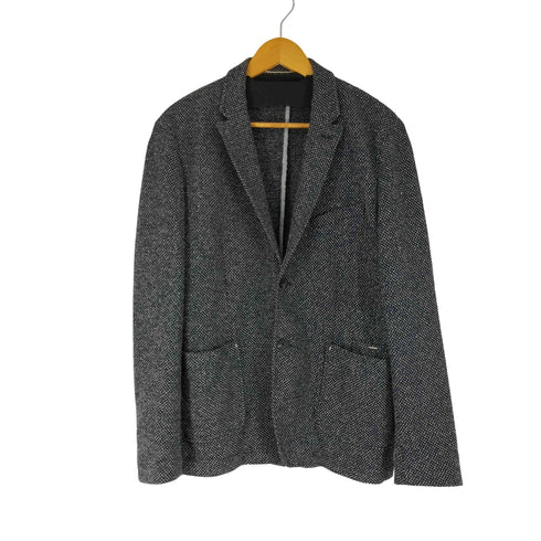 ザラ ZARA 2B ツイード調 ジャケット メンズ DE:52