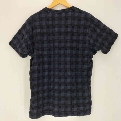 エポカウォモ Epoca uomo パイルチェックTシャツ メンズ 50