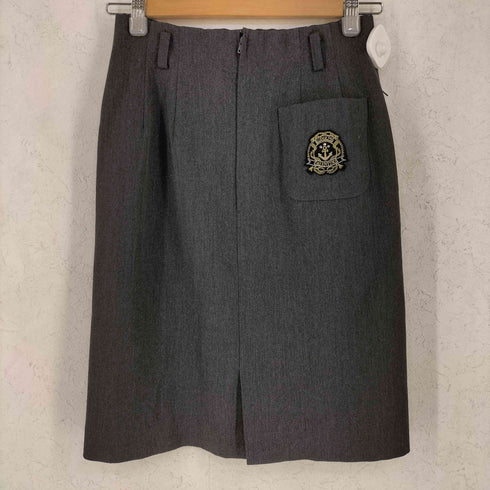 ヴァレンティノ Valentino ロゴワッペン 膝丈 タイトスカート レディース 63