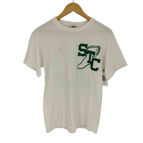 アンビル Anvil 00S バータグ フットボール両面プリント S/S Tシャツ メンズ S