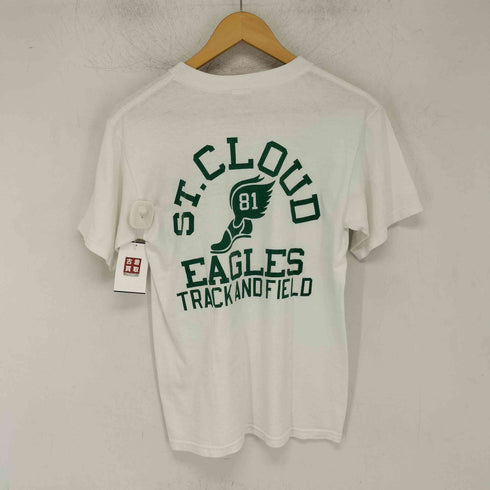 アンビル Anvil 00S バータグ フットボール両面プリント S/S Tシャツ メンズ S