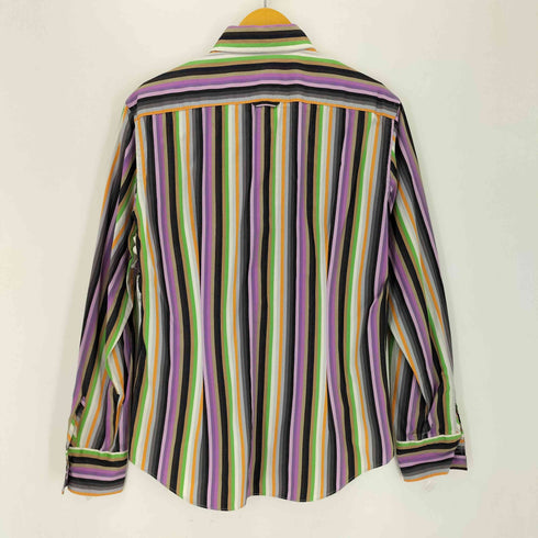 ポールスミス Paul Smith マルチストライプレギュラーカラーシャツ メンズ import:L