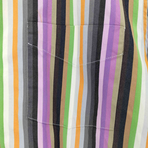 ポールスミス Paul Smith マルチストライプレギュラーカラーシャツ メンズ import:L