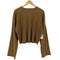 マウジー moussy WIDE SLEEVE CROP レディース FREE