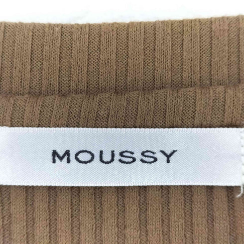 マウジー moussy WIDE SLEEVE CROP レディース FREE