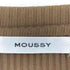マウジー moussy WIDE SLEEVE CROP レディース FREE