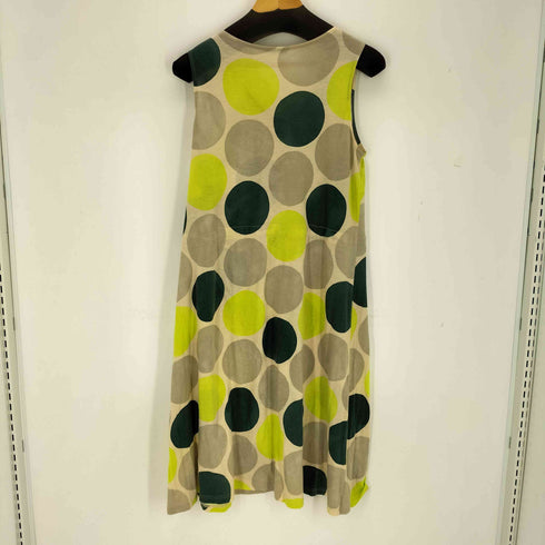ポールスミス Paul Smith ドット柄 ノースリーブワンピース レディース M
