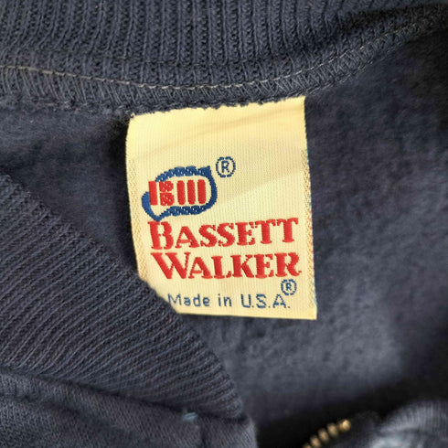 バセットウォーカー BASSETT WALKER 90S USA製 ジップアップ ベスト メンズ L