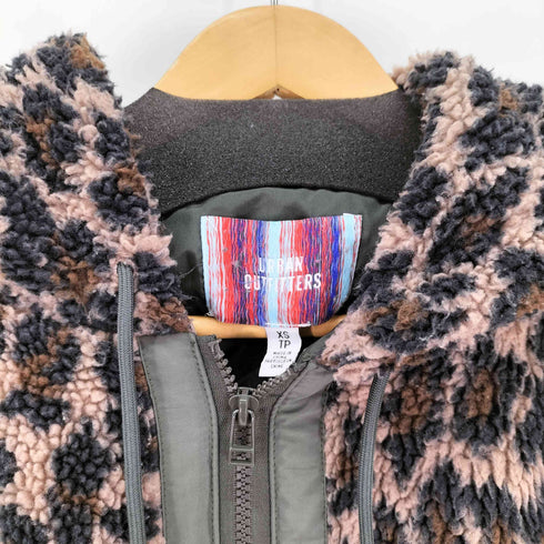 アーバンアウトフィッターズ URBAN OUTFITTERS 異素材 フーデッド ボアジャケット レディース XS