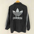アディダス adidas 80-90s デサント製 トレフォイルロゴ ナイロン コーチジャケット メンズ 160